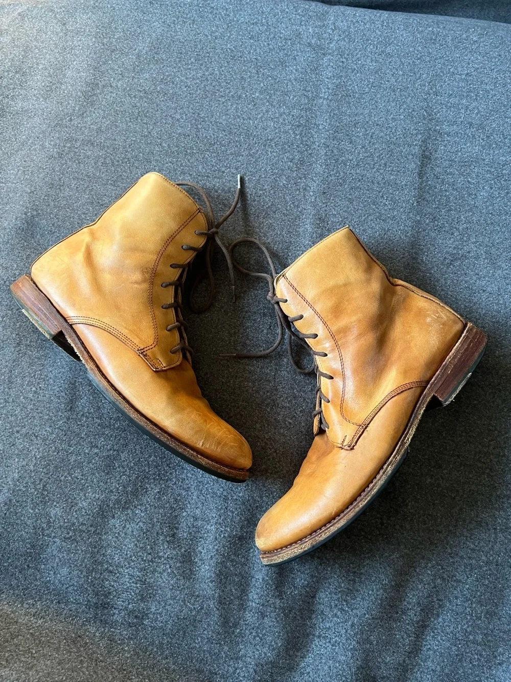 Bed Stu Cobbler Series Leather Boots